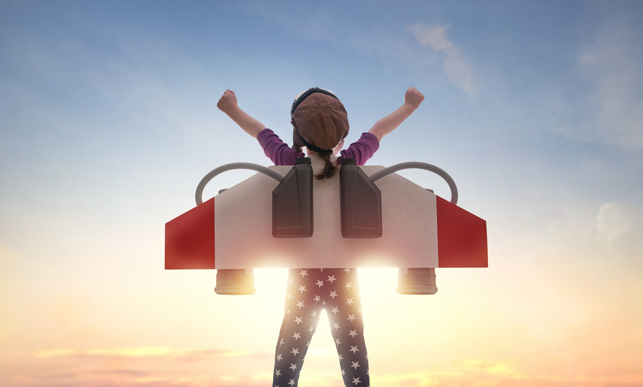 Child Playing Pilot
